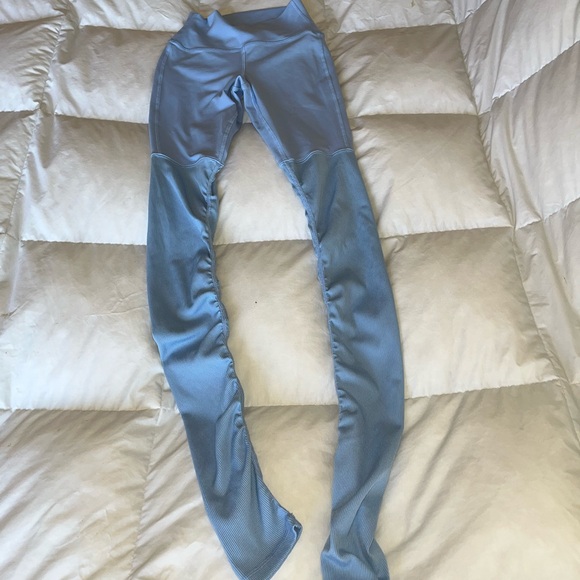 ALO Yoga High-Waist Goddess Legging Uv Heather Blue - Picture 9 of 9